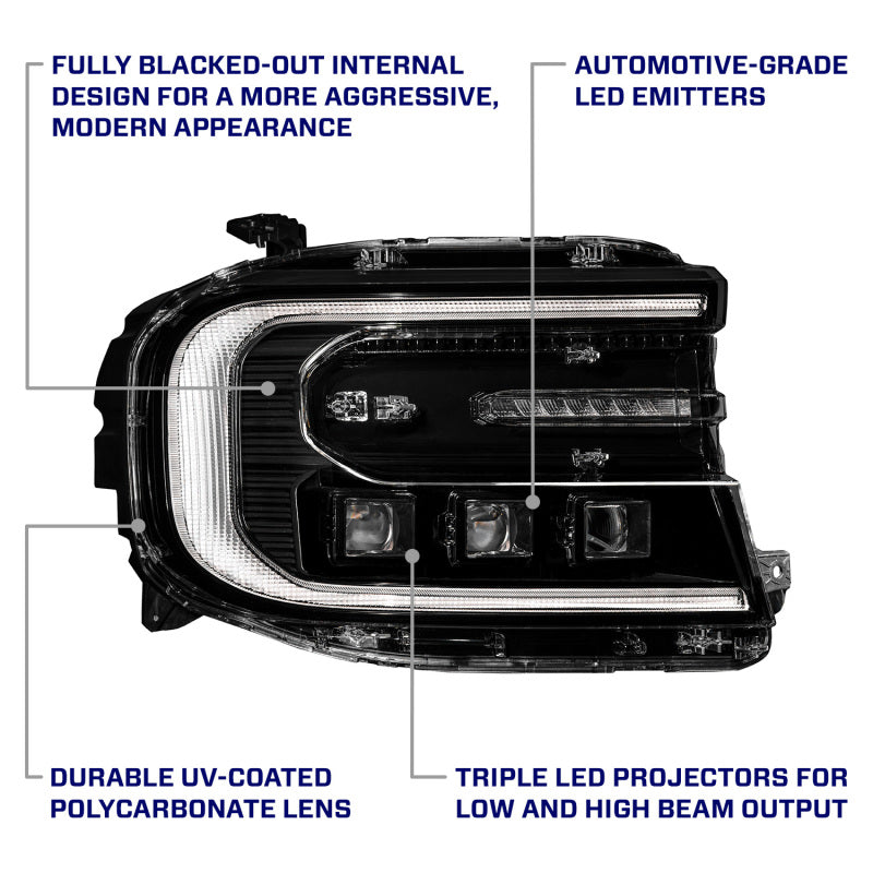 Form Lighting 22-24 Ford Maverick Sequential LED Projector Headlights (Pair)