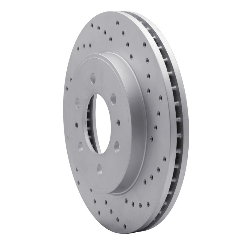 DFC 09-09 Ford F-150 Rwd Front Right Drilled Geoperformance Rotor