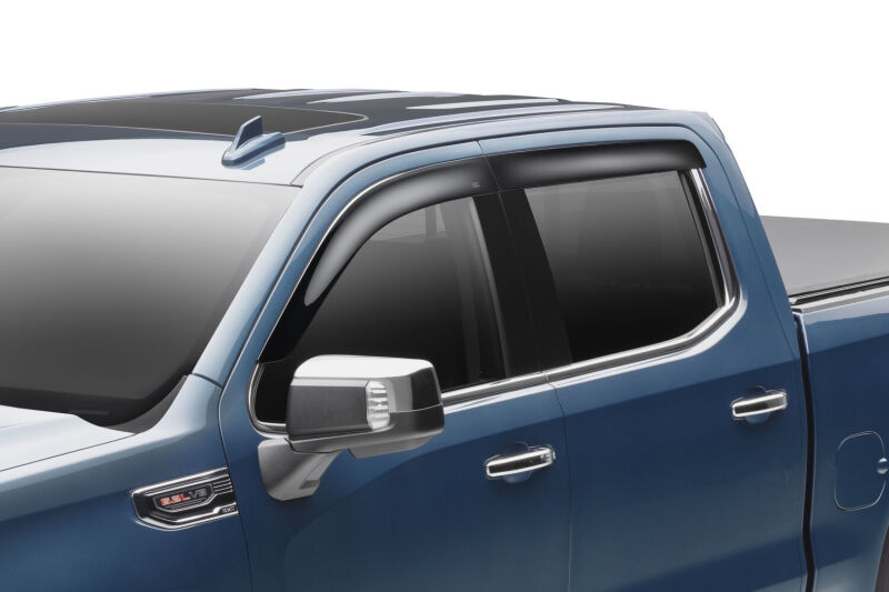 Husky Liners 17-24 Nissan Titan CC Ventvisor Low Profile (4pc) - Smoke