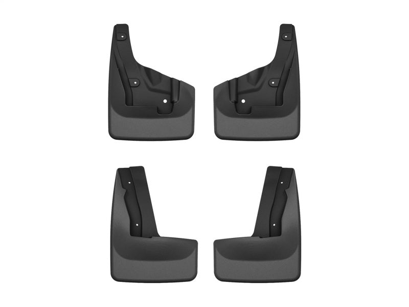 WeatherTech 2024 Subaru Crosstrek (Will Not Fit Wilderness) No Drill Front & Rear MudFlaps - Black