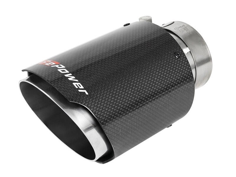 aFe Takeda 2-1/2in to 3in SS-304 Cat-Back Exhaust w/ C/F Tips 13-17 Hyundai Veloster L4-1.6L