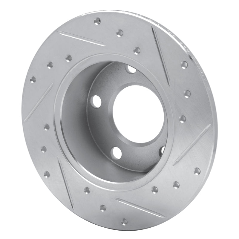 DFC 92-05 Audi A6 Quattro Rear Left Drilled & Slotted Silver Brake Rotor