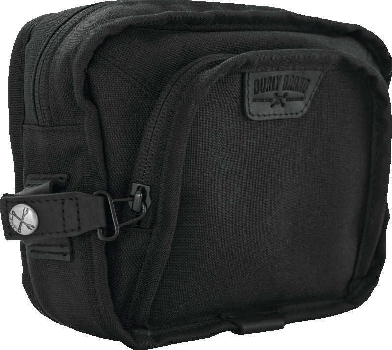 Burly Brand Handlebar Bag - Black