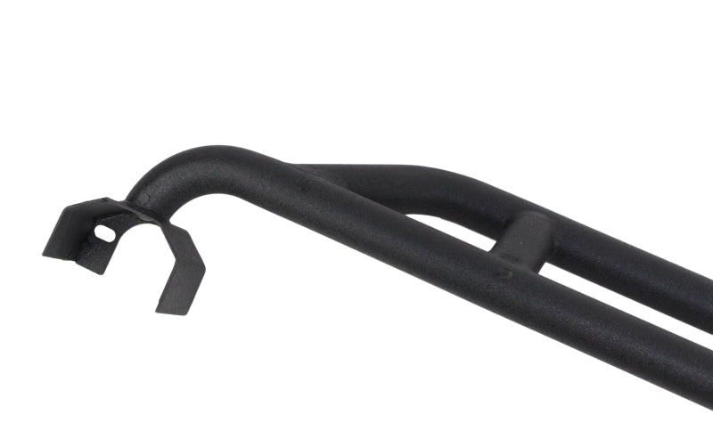 Fishbone Offroad 07-18 Jeep JK 2 Door Wrangler JK Steel Rock Sliders - Blk Textured Powdercoat