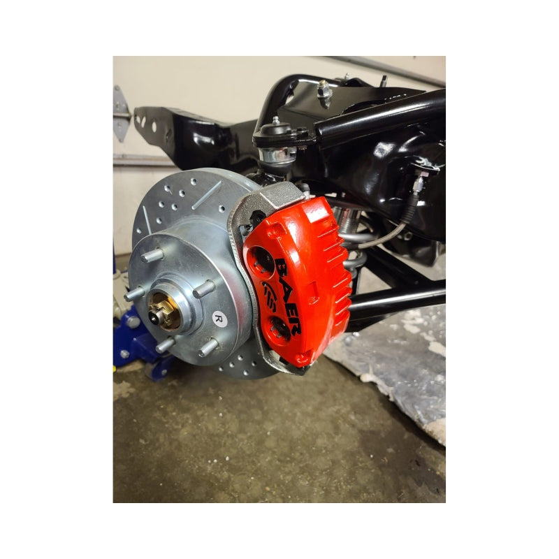 Baer Brakes 62-69 Mustang/Fairlane/Falcon/Torino/Cougar 11in Classic Series Front Brake Kit - Red