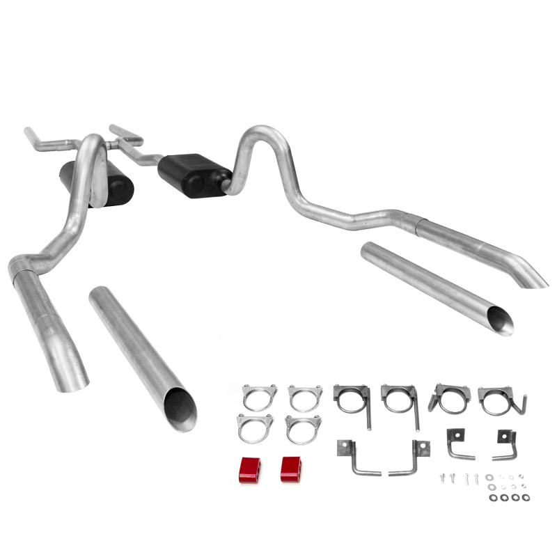 Flowmaster 64-72 GM A-BODY 2.5 in. American Thunder Crossmember-Back Exhaust System