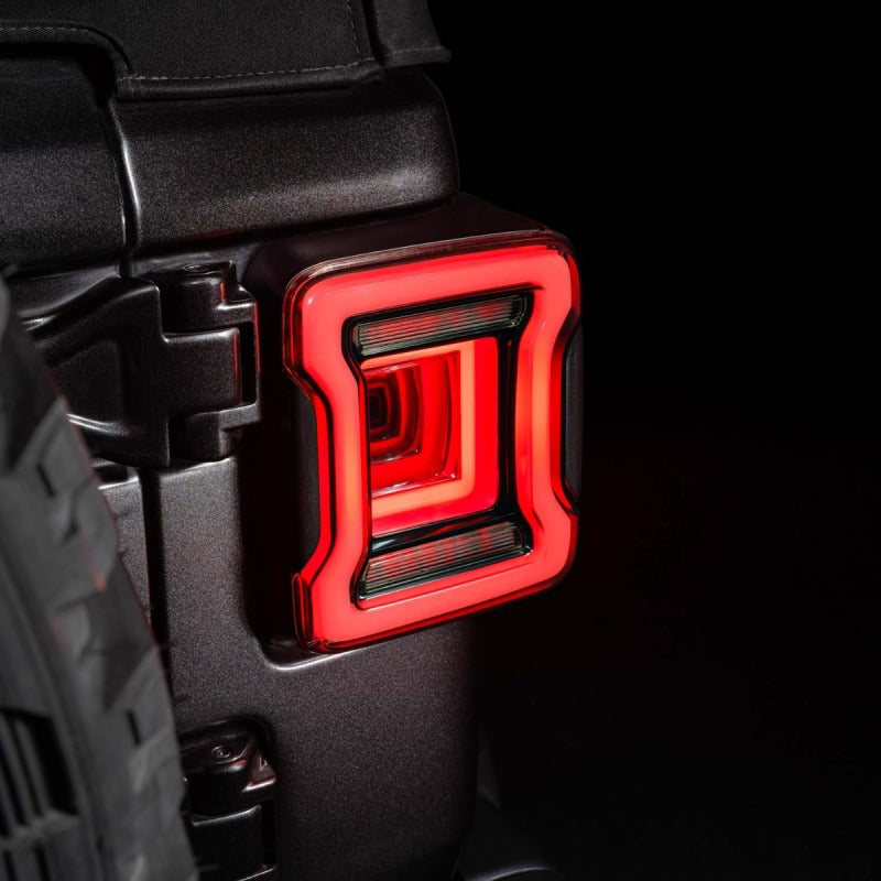 Form Lighting 2018-2023 Jeep Wrangler LED Tail Lights Red (Pair)