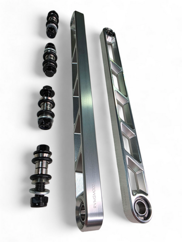 Elektric Offroad 2024+ Can Am Maverick R Rear Sway Bar Links Anodized Clear