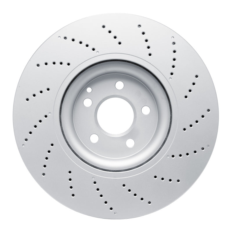 R1 12-18 Mercedes-Benz CLS550 Front Drilled GeoSPEC Coated Rotor