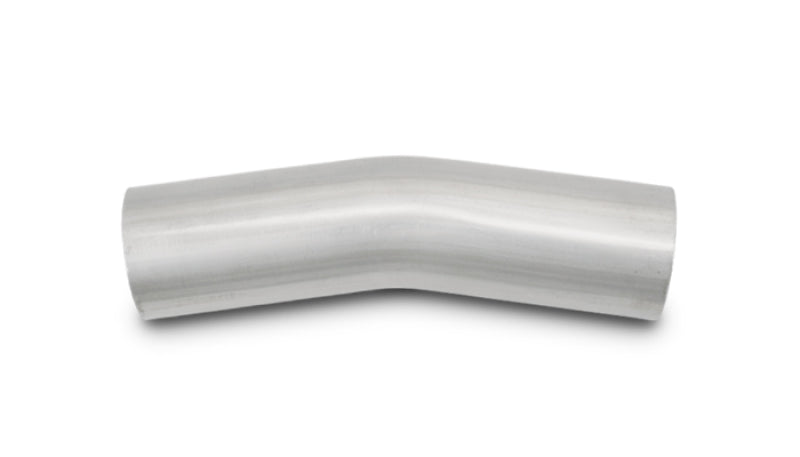 Vibrant 2in O.D. T304 SS 15 deg Mandrel Bend 4in x 4in leg lengths (2in Centerline Radius)