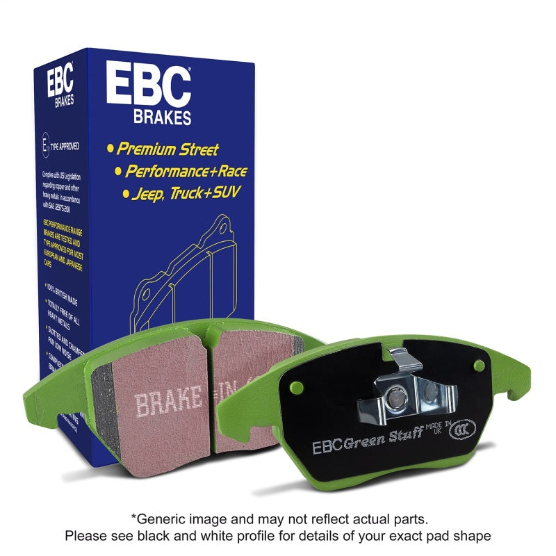 EBC 2018+ BMW X3 G01 3.0T (M40i) Greenstuff Rear Brake Pads