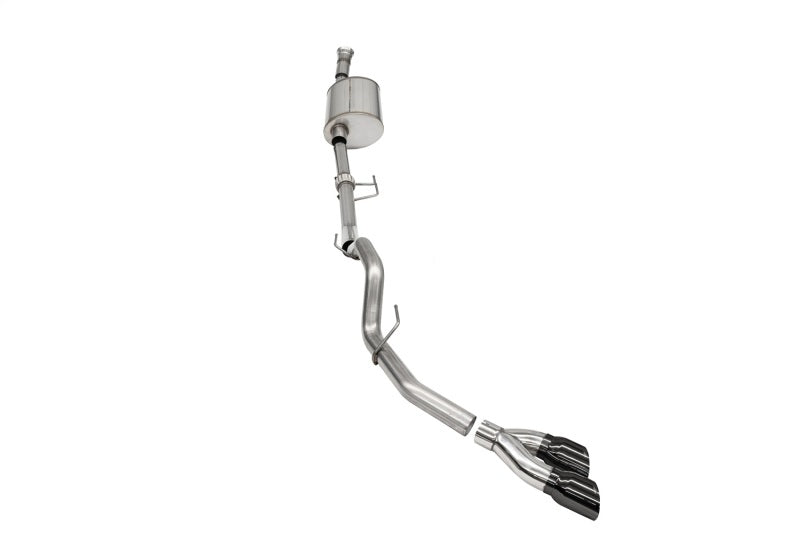 Corsa 2021-2025 Ford F-150 SuperCab/6.5in Bed 3.5L V6 Sport Cat-Back Single Side Exit-