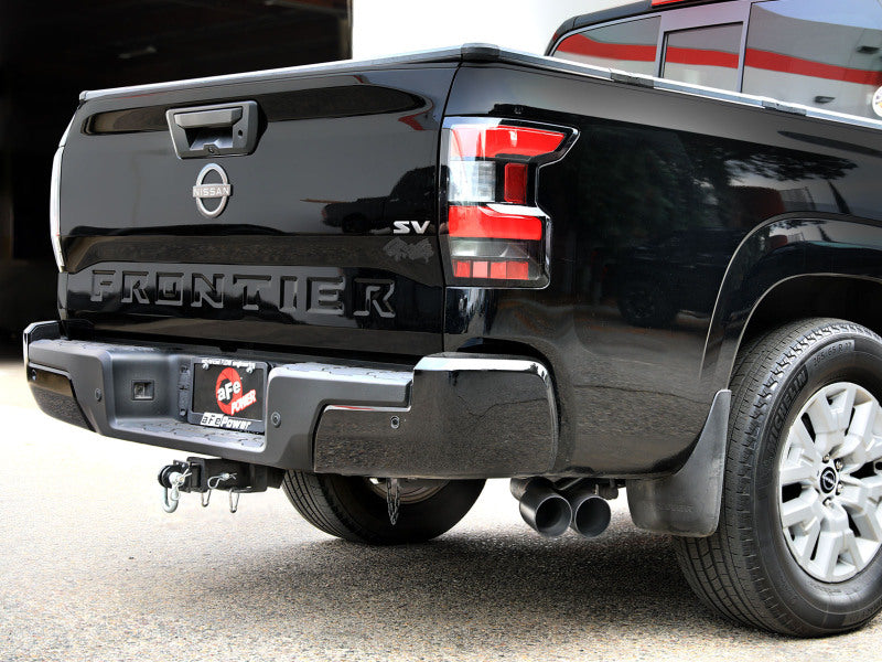 aFe 2022+ Nissan Frontier V6 Vulcan Series SS Cat-back Exhaust w/ Black Tips