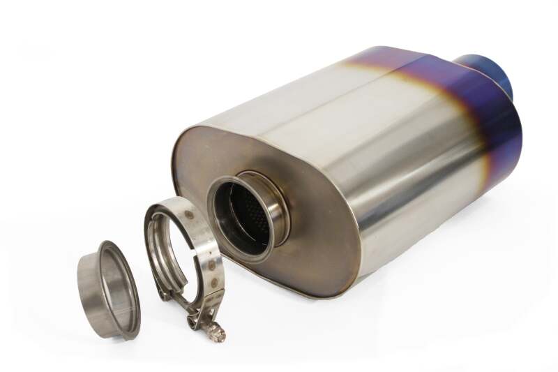 GReddy Universal 3.0in RS-Ti Oval Titanium Muffler