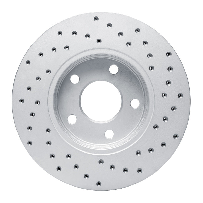 DFC 04-08 Chevrolet Malibu Front Left Drilled Geoperformance Rotor