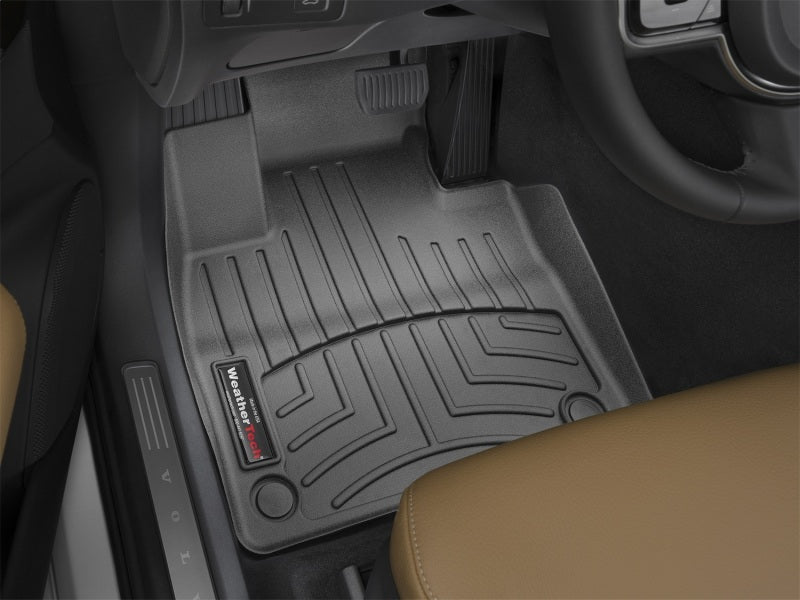 WeatherTech 2016+ Volvo XC90 Front FloorLiner - Black
