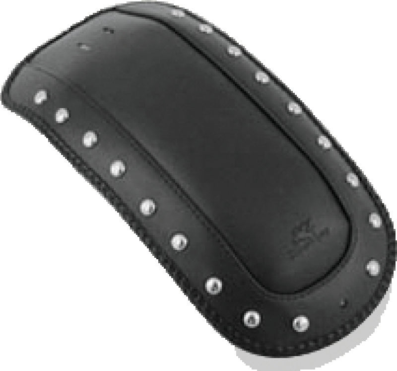 Mustang 08-21 Harley Electra Glide Std,Rd Glide,Rd King,Str Glide Solo Seat Blk Pearl Studs - Black