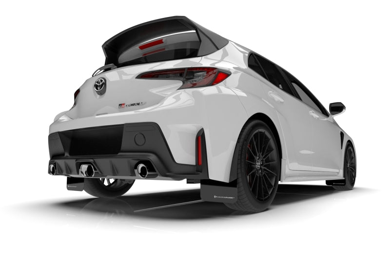 Rally Armor 23-26 Toyota GR Corolla Black UR Mud Flap w/Dark Grey Logo