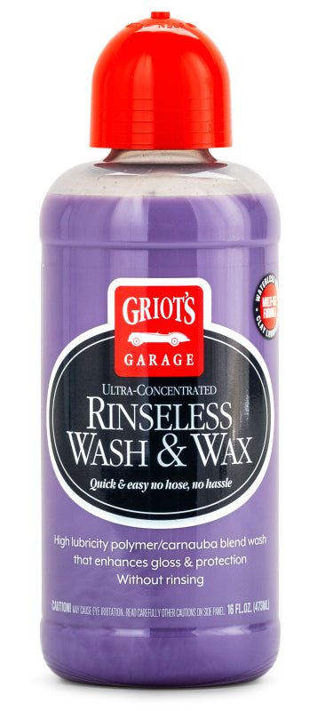 Griots Garage Rinseless Wash & Wax - 16oz