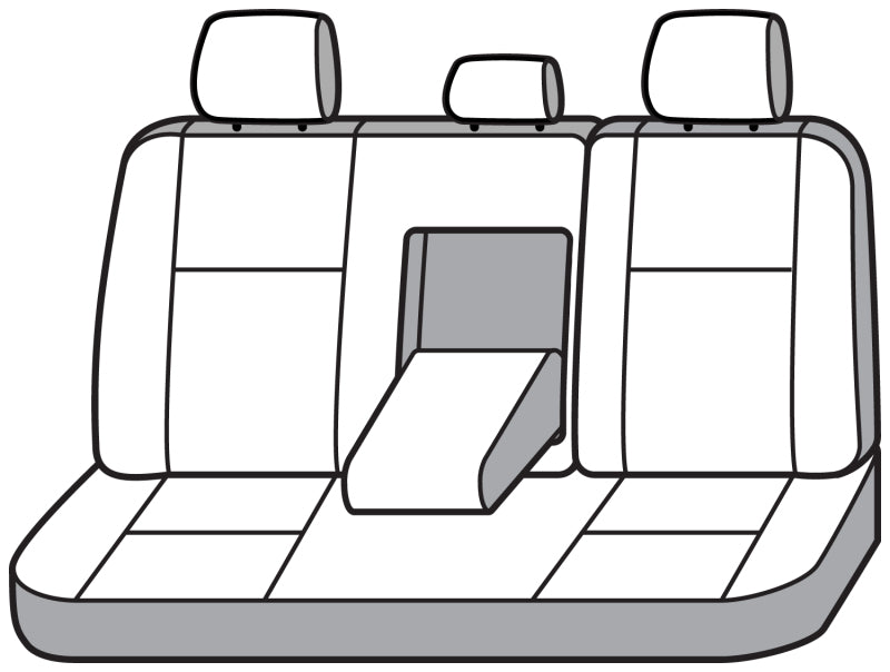 Covercraft 21-23 Subaru Outback/Legacy Waterproof Polyester SeatSaverSecond Row Seat Covers - Grey