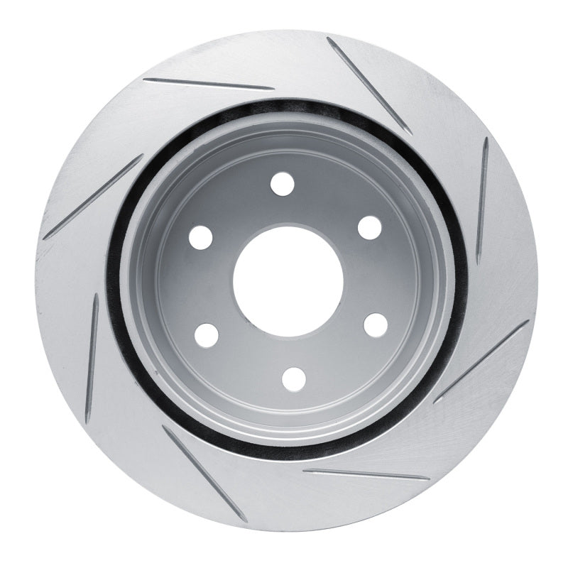 DFC 00-14 Cadillac Escalade Rear Left Slotted Geoperformance Rotor