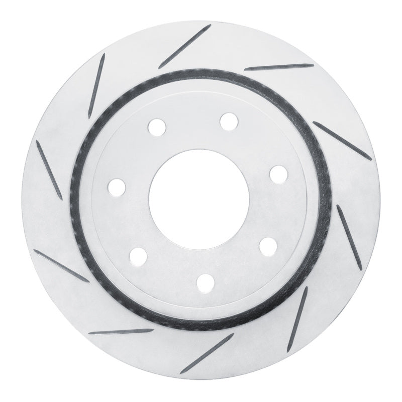 DFC 12-14 Ford F-150 RWD Rear Left Slotted Geoperformance Rotor
