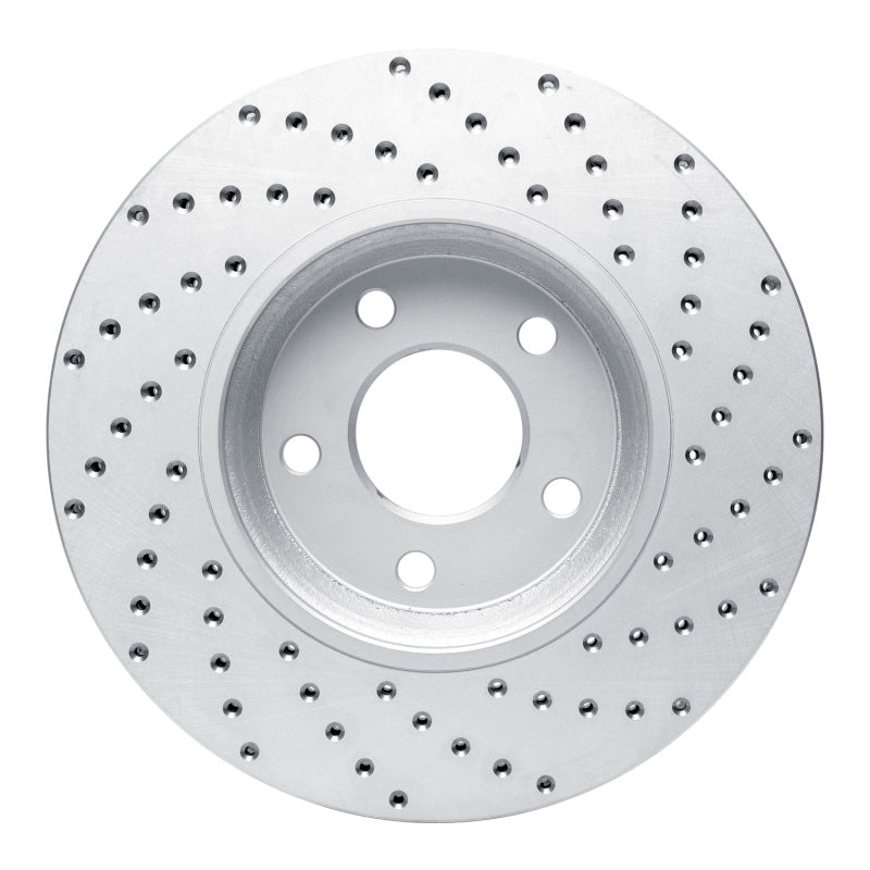 DFC 04-12 Chevrolet Hhr Front Left Drilled Geoperformance Rotor