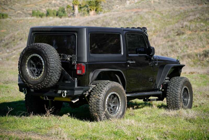 DV8 07-18 Jeep Wrangler (JK) Tire Carrier for MTO Bumper