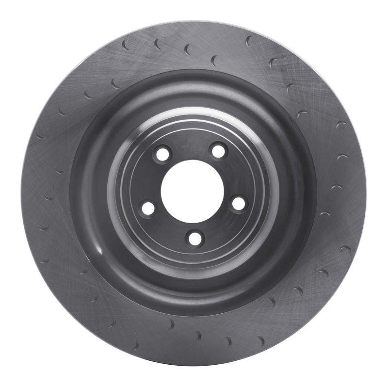 DFC 08-09 Jaguar XKR Right Front Brake Rotor - Slotted