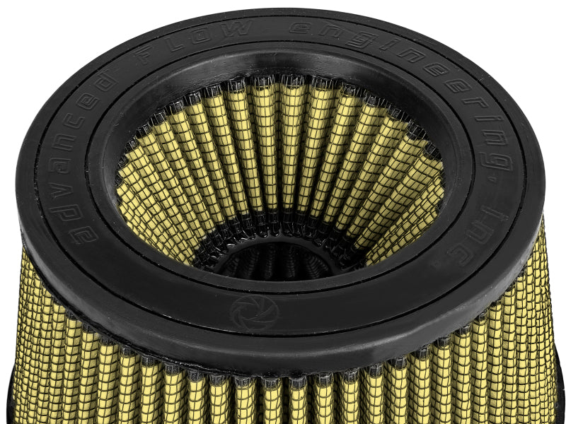aFe Magnum FORCE Intake Replacement Air Filter 6 IN F x 7 IN B x 5-1/2 IN T (Inverted) x 3-7/8 IN H
