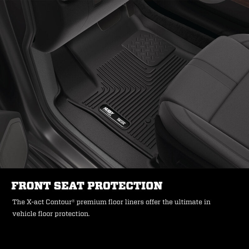 Husky Liners 2019 RAM 1500 Crew Cab/Quad Cab X-Act Contour Black Center Hump Floor Liners