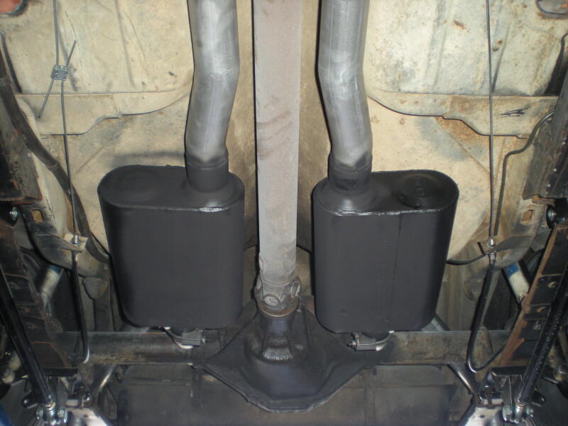 Flowmaster 67-68 GM F-BODY 2.5 in. American Thunder Crossmember-Back Exhaust System