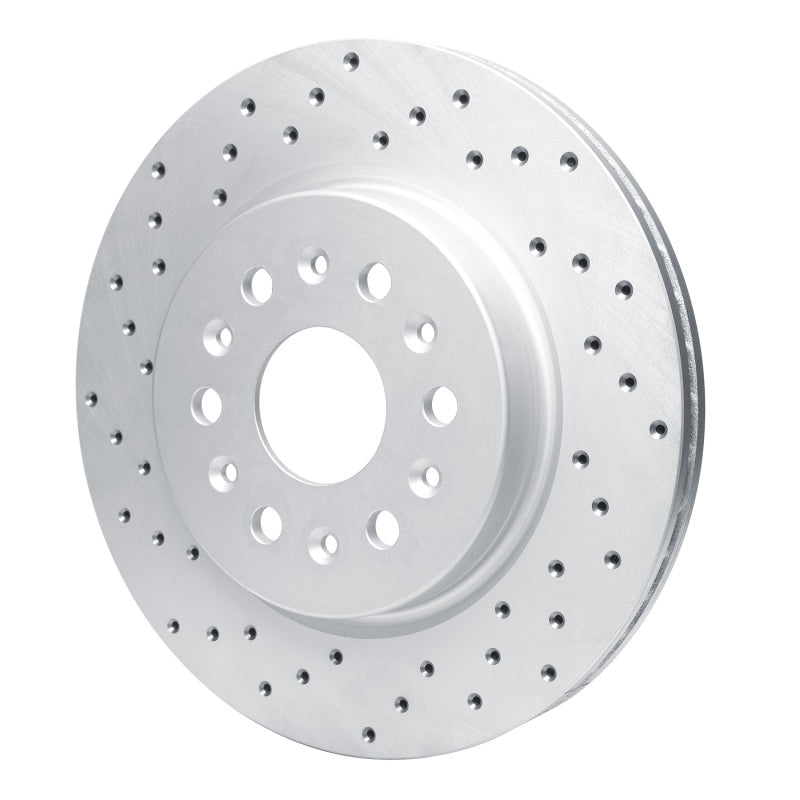 DFC 17-26 Buick Enclave Rear Left Drilled Geoperformance Rotor