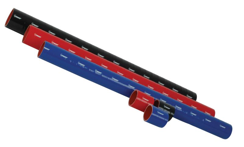 Vibrant 4 Ply Reinforced Silicone Straight Hose Coupling - 1.25in I.D. x 3in long (BLACK)