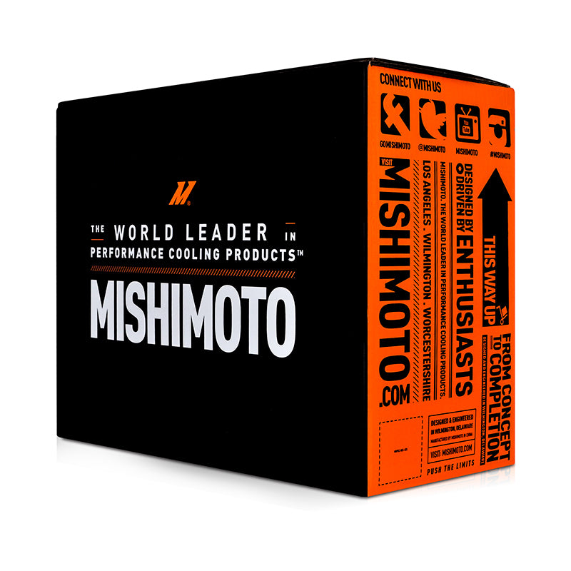 Mishimoto Universal 19 Row Thermostatic Oil Cooler Kit - Black