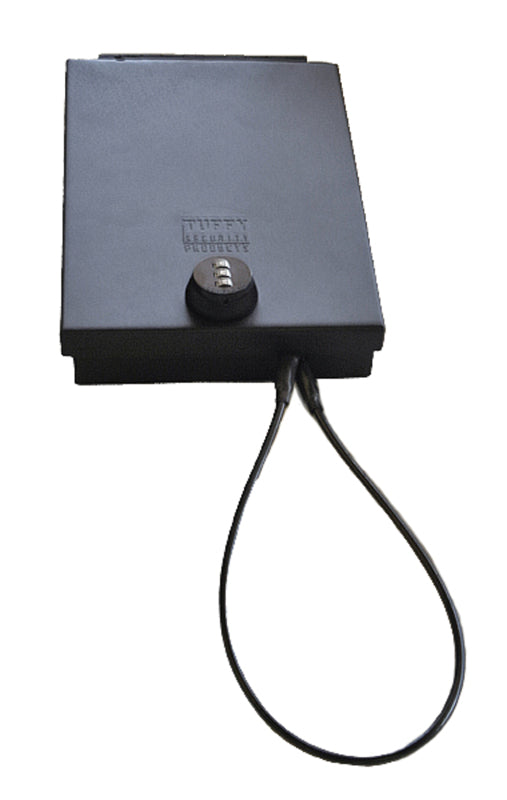 Tuffy Portable Safe- 10Inlx6 1/2Inwx2Int- Foam Lined