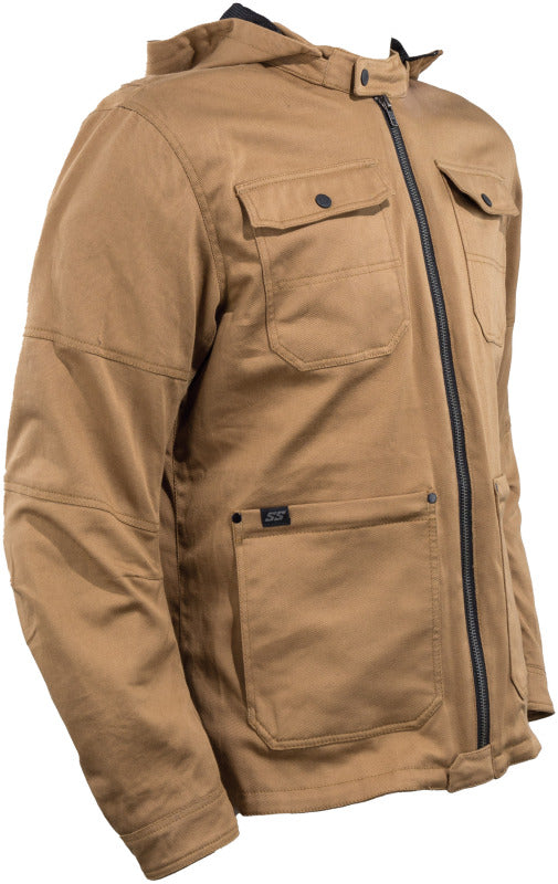 Speed and Strength Dogs Of War 2.0 Textile Jacket Sand - Small
