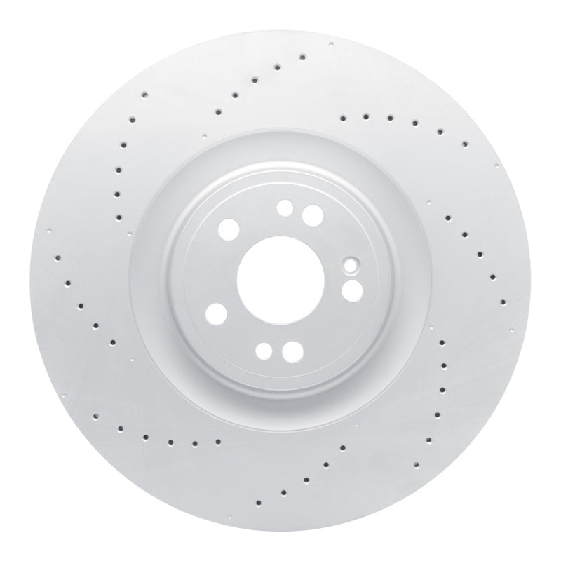 R1 2021-2025 Mercedes-Benz GLE53 AMG SUV Front GeoSPEC Coated Rotor - Drilled