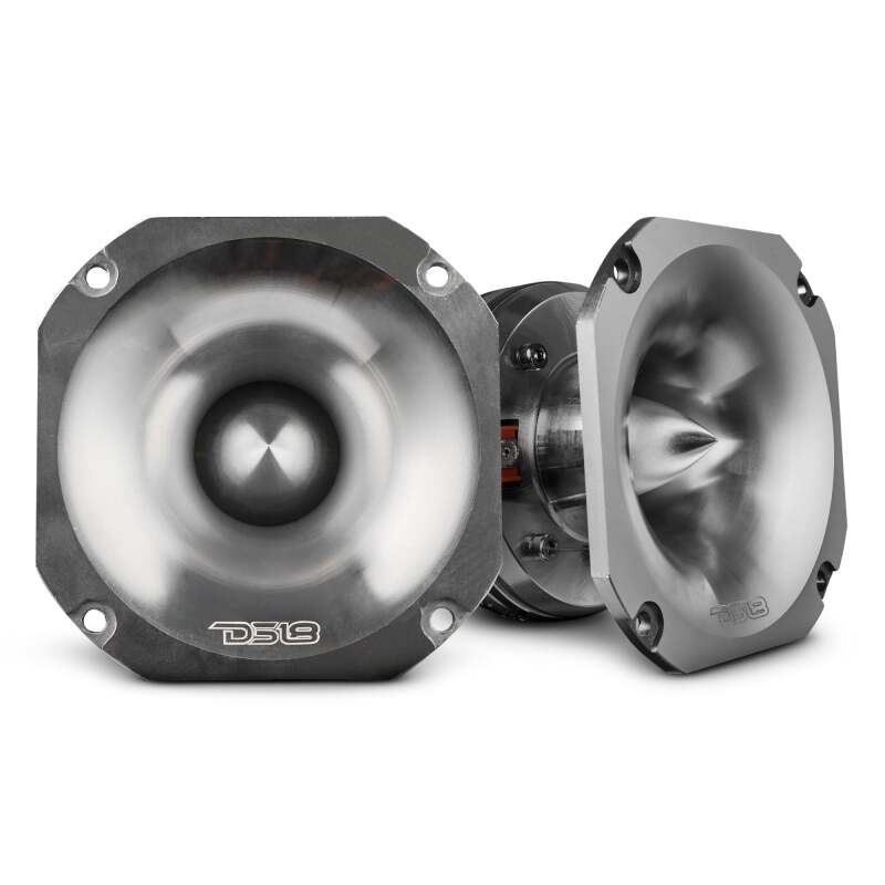 DS18 4in Super Bullet Tweeter Neodymium 250 Watts RMS 1.5in PEI Vc 4 ohm Silver