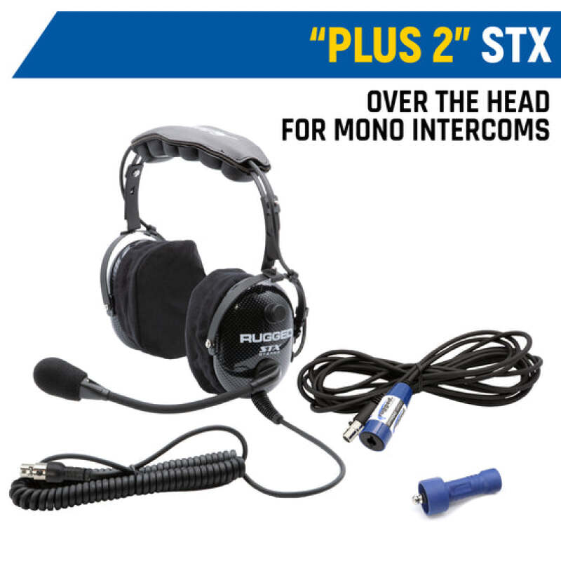 Rugged Radios Rear Seat Expansion Kit w/ Helmet Kits / Ultimate Headset - Over the Head