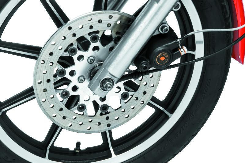 Twin Power 84-17 Big Twin Exc 11.8 and Lug Mount 84-13 XL Front 11.5 Floating Rotor Mesh Silver