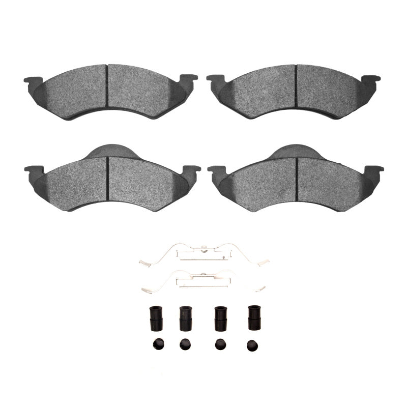 R1 2000-2002 Dodge Dakota RWD Front R1 Super Duty Pads & Hardware Kit