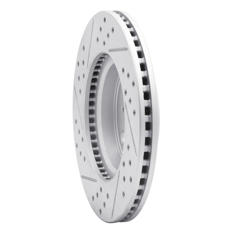 R1 06-19 Scion IQ Front Right Drilled & Slotted Geo-Carbon Rotor