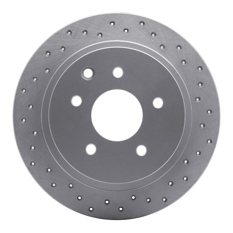DFC 02-25 Nissan Juke Rear Right Drilled Geoperformance Rotor