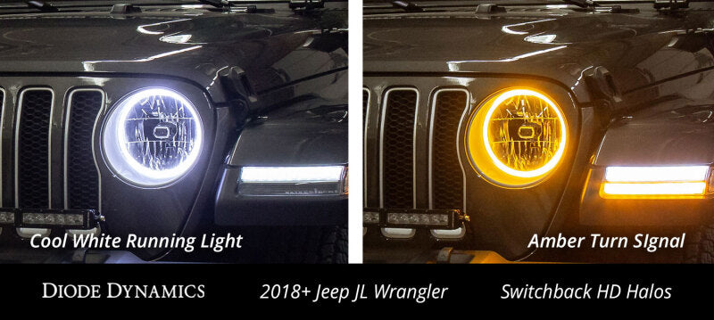 Diode Dynamics Halo Lights LED 110mm Switchback (Pair)