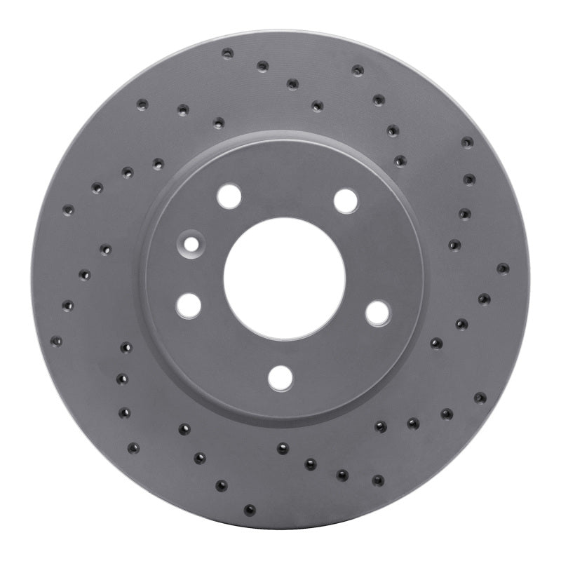 DFC 13-25 Cadillac Ats Front Right Drilled Geoperformance Rotor