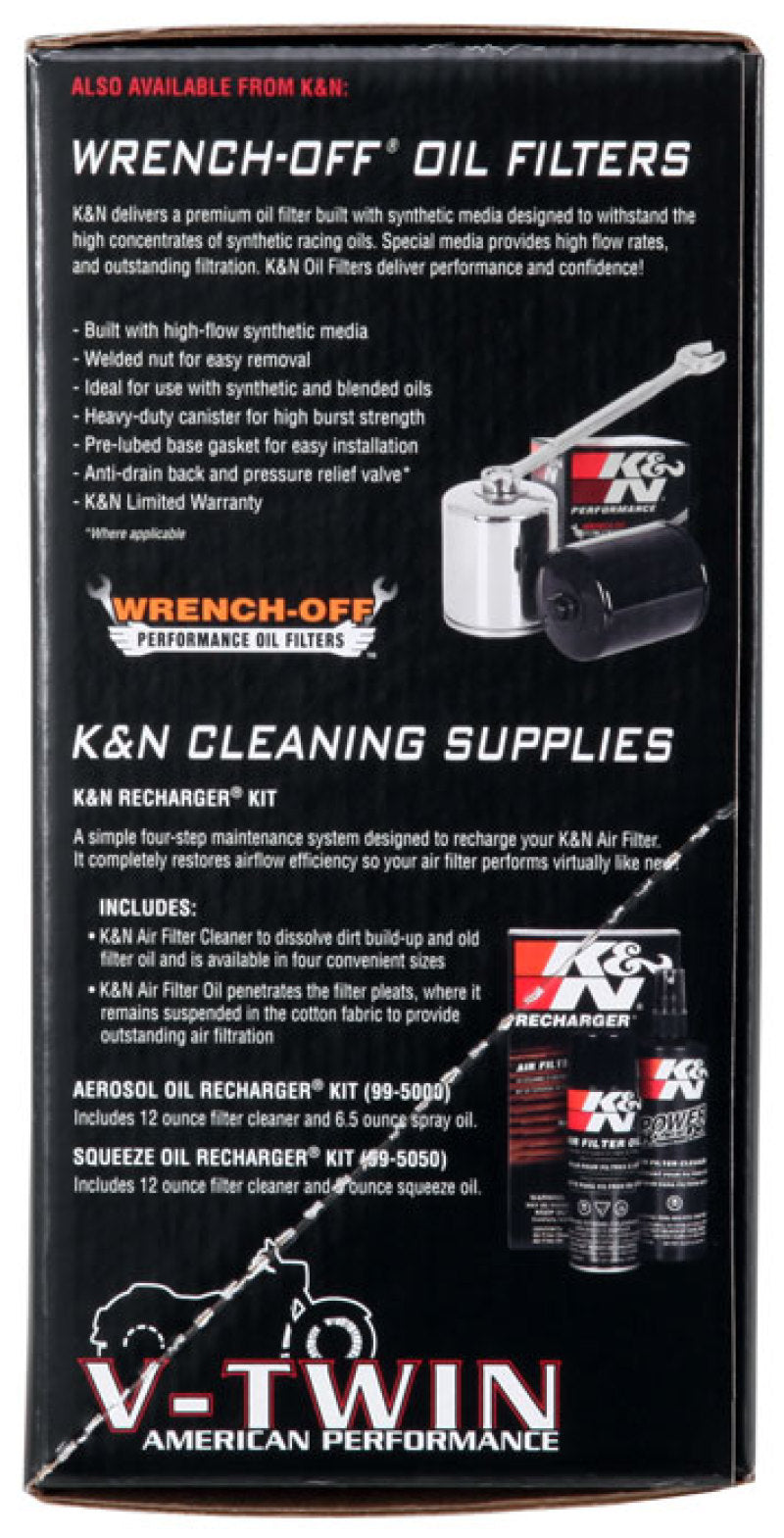 K&N 08-10 Harley-Davidson Touring Models Performance Intake Kit