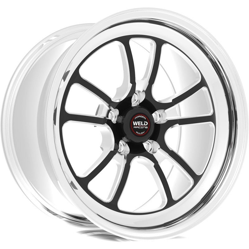 Weld S70 17x7 / 5x4.75in BP / 4.2in. BS Black Wheel (High Pad) - Non-Beadlock