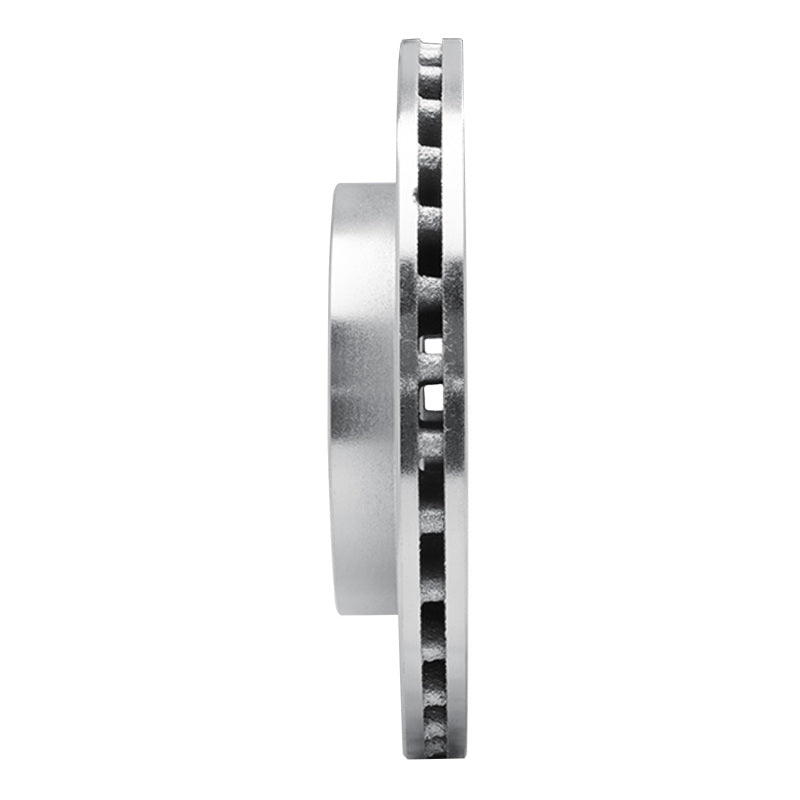 DFC 89-98 Hyundai Sonata Front Left Drilled & Slotted Silver Brake Rotor
