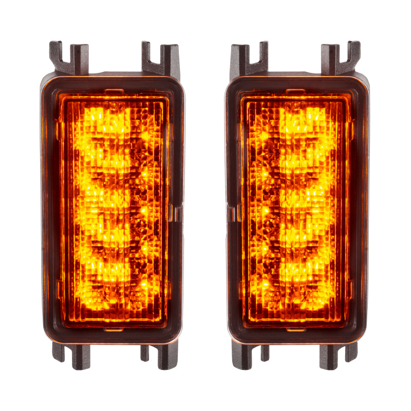 Oracle 2018+ Jeep Wrangler JL Dual Function Reverse LED Flush Taillight - Amber/White